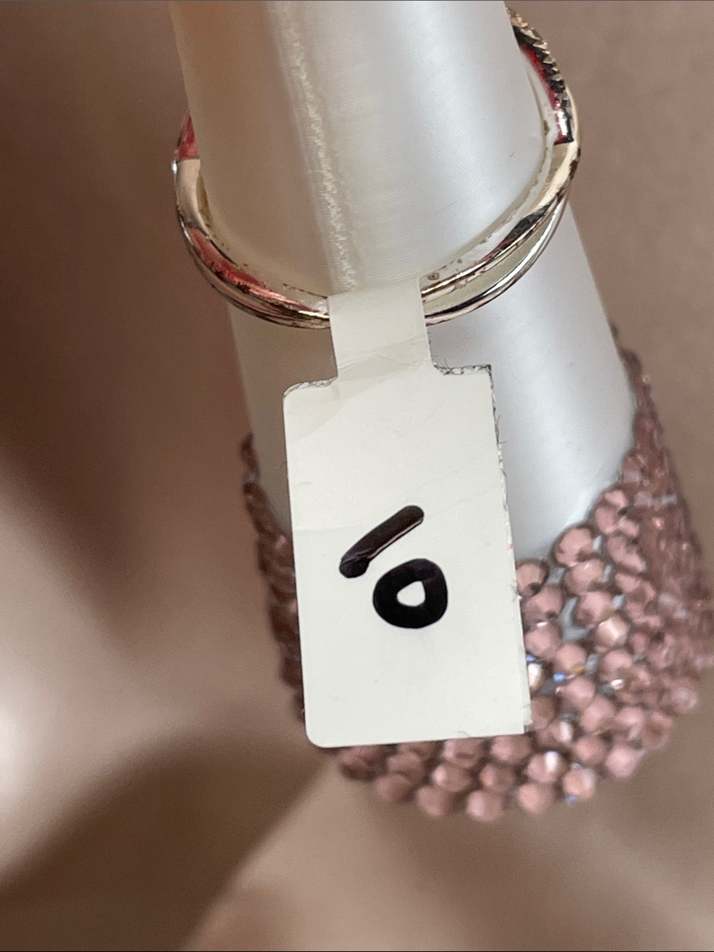 Bomb Party RETRO "The Sterling Club" Aqua CZ on 925 Sterling Silver Size 10 - Picture 7 of 10